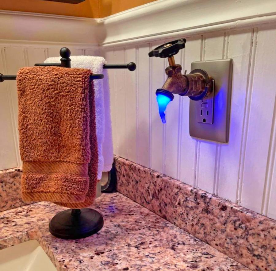 LED Faucet Night Light