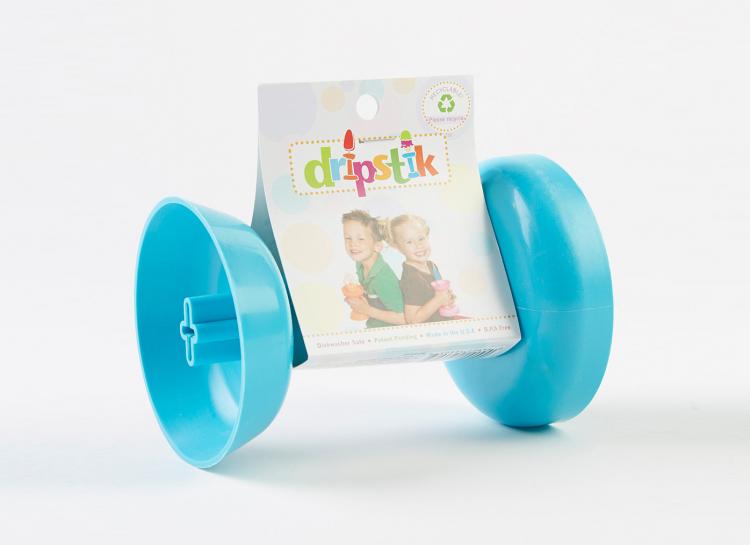 DripStik Ice Cream and Popsicle Holder - Prevents frozen treats from melting and dripping onto kids hands - Sticky hands prevention - Dripstick