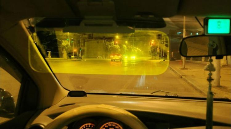 Transparent Car Sun Visor Tinted & Night Vision