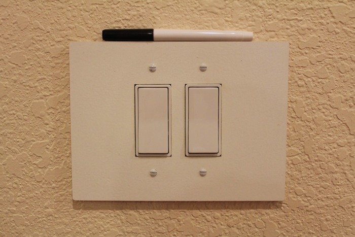 Switch Port Dry Erase Light Switches
