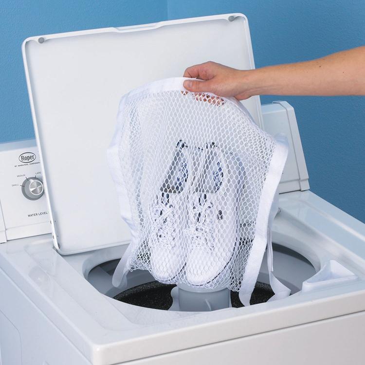 This Dryer Door Shoe Net Lets You Dry Your Shoes Without Them Tumbling ...