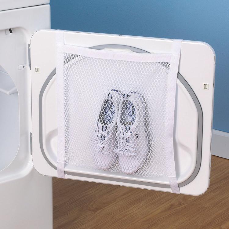 Dryer Door Shoe Net Lets You Dry Your Shoes In The Dryer