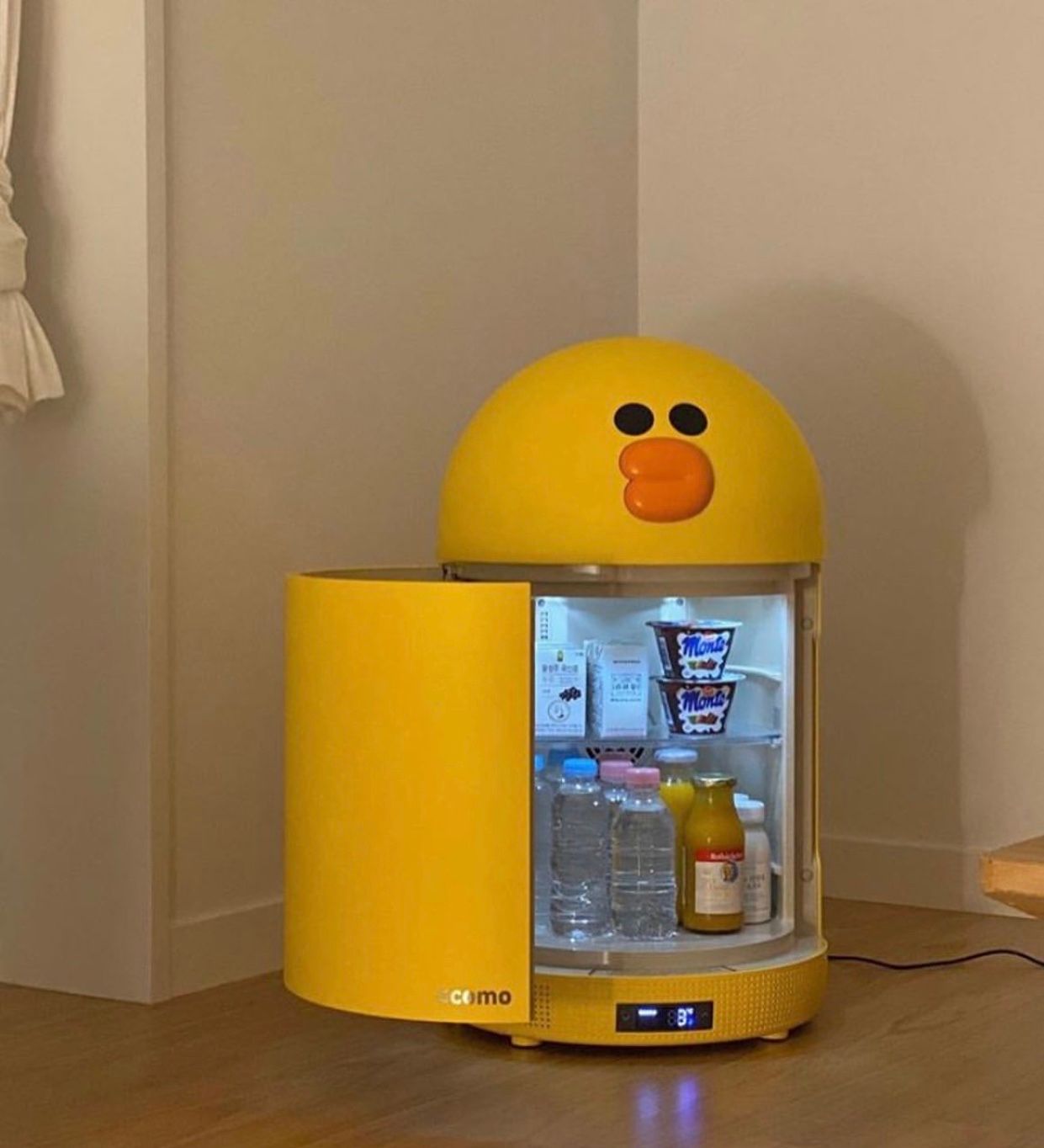 kawaii bear mini fridge