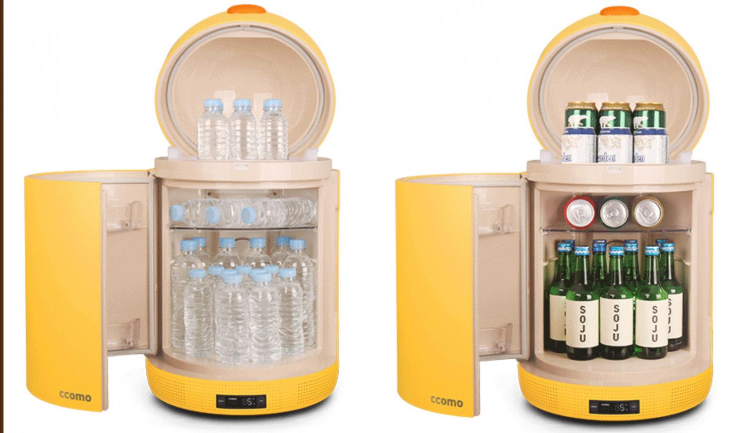 This Duck Shaped Mini Fridge Features a Smart Phone Sterilizer and