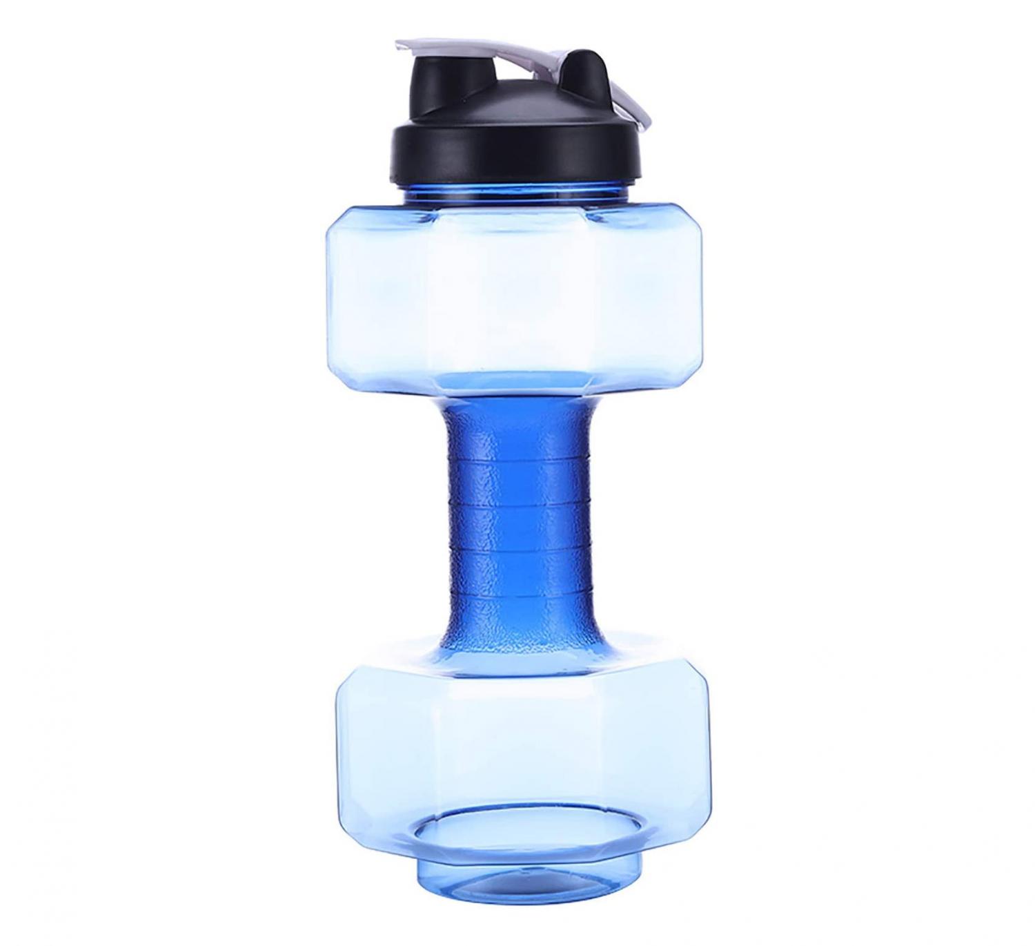 Dumbbell Fitness Water Bottle - Stay Hydrated While Exercise - ApolloBox