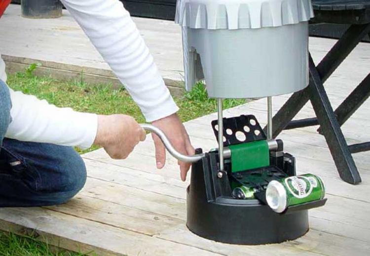 underground beer cooler