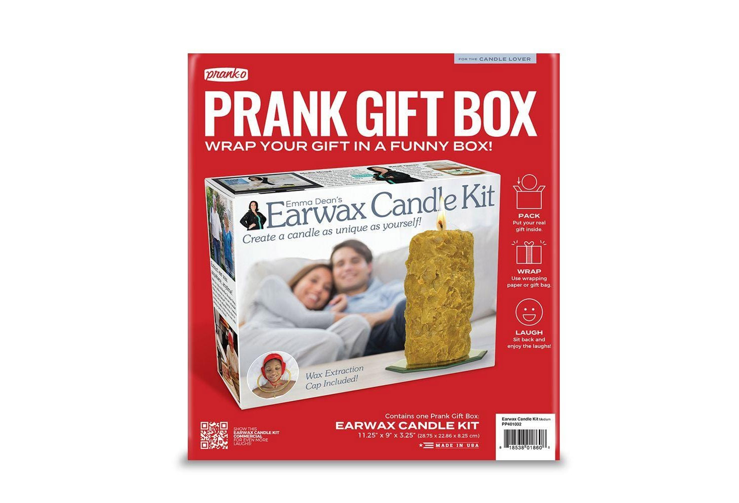 Earwax Candle Kit Prank Box
