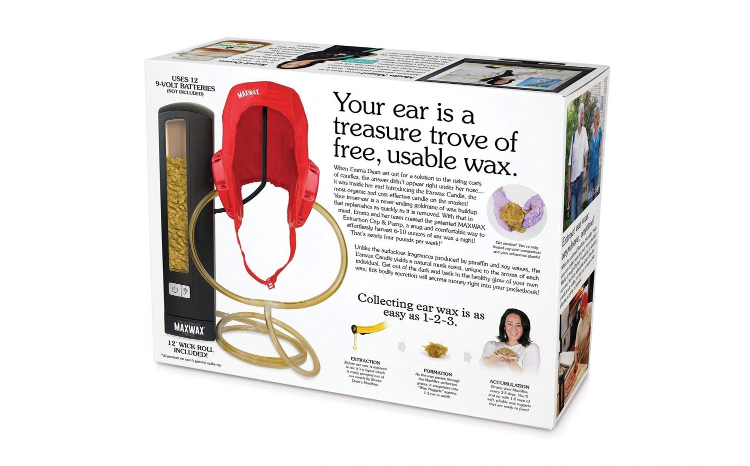 Earwax Candle Kit Prank Box