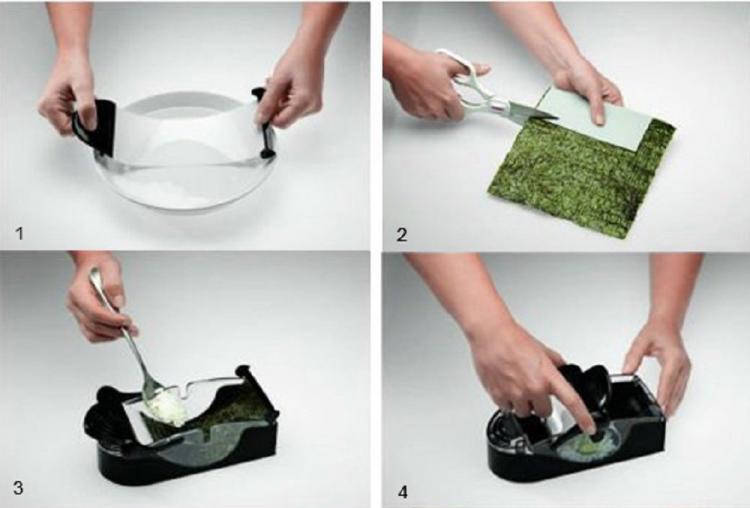 5 Sushi Gadgets - to help you make sushi rolls in seconds 😊 