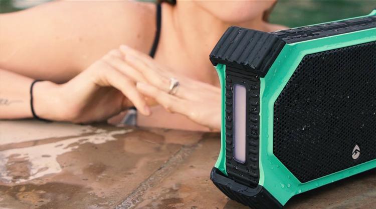 ecoslate waterproof rugged speaker