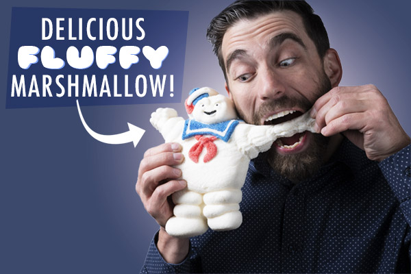 Fully Edible Ghostbusters Stay Puft Marshmallow Man