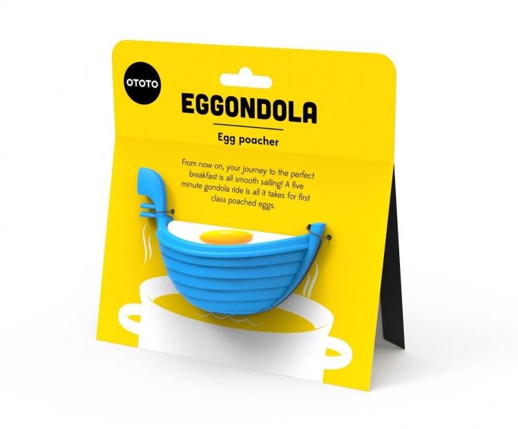 EGGONDOLA |Boat Shaped Egg Cooker | Venetian Gondola Boat Egg Poacher