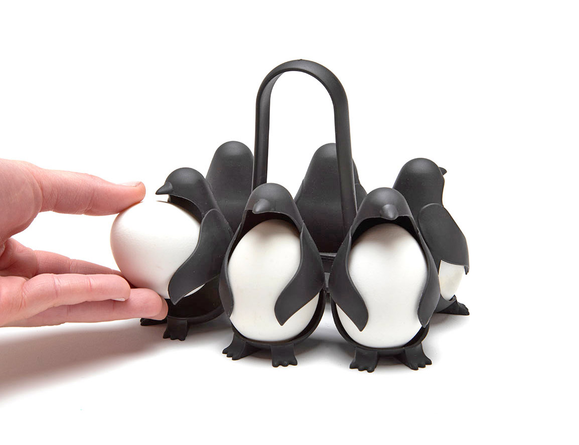 Penguin Egg Holder For Hard Boiled Eggs, Egg Container