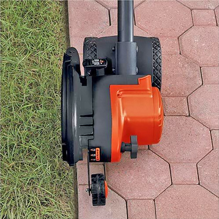 Electric Edge Trimmer and Trencher Keeps Edges Super Clean and Tidy - Black and Decker edger and trencher