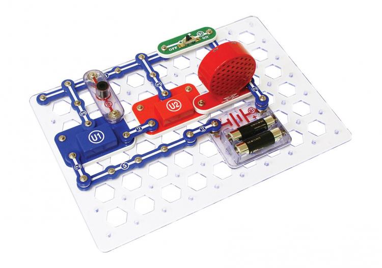 Electronics Discovery Kit - Science Toy Helps Kids Learn Basics Of Electronics