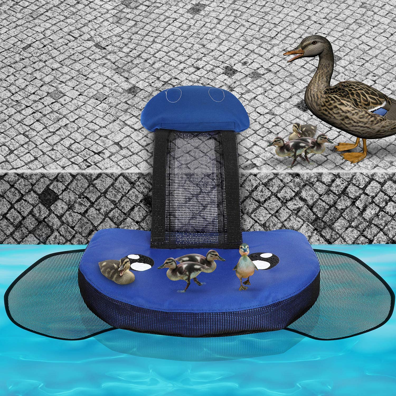 Elephant Shaped Pool Ramp Helps Frogs, Mice, and Other Critters Out Of Your Pool - Critter exit pool ramp