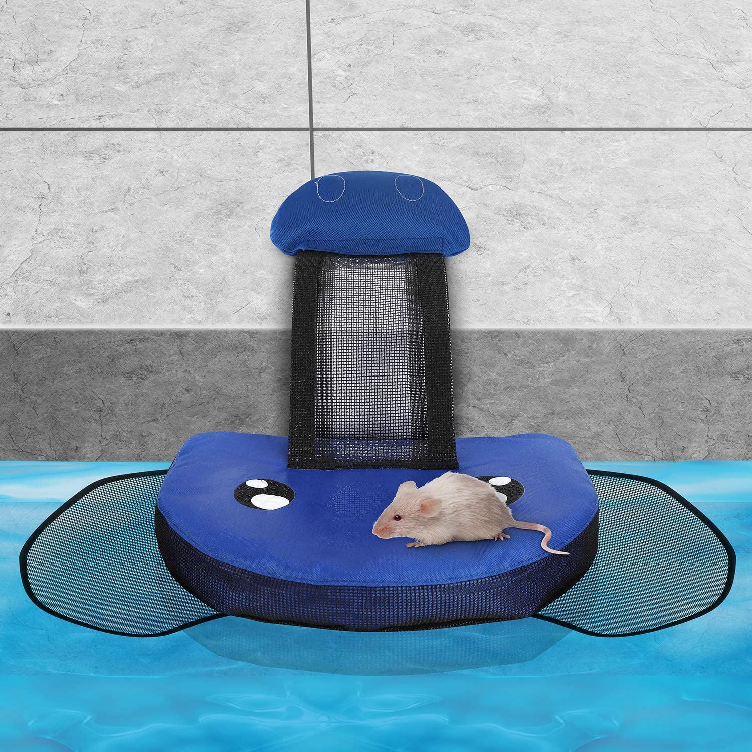 Elephant Shaped Pool Ramp Helps Frogs, Mice, and Other Critters Out Of Your Pool - Critter exit pool ramp