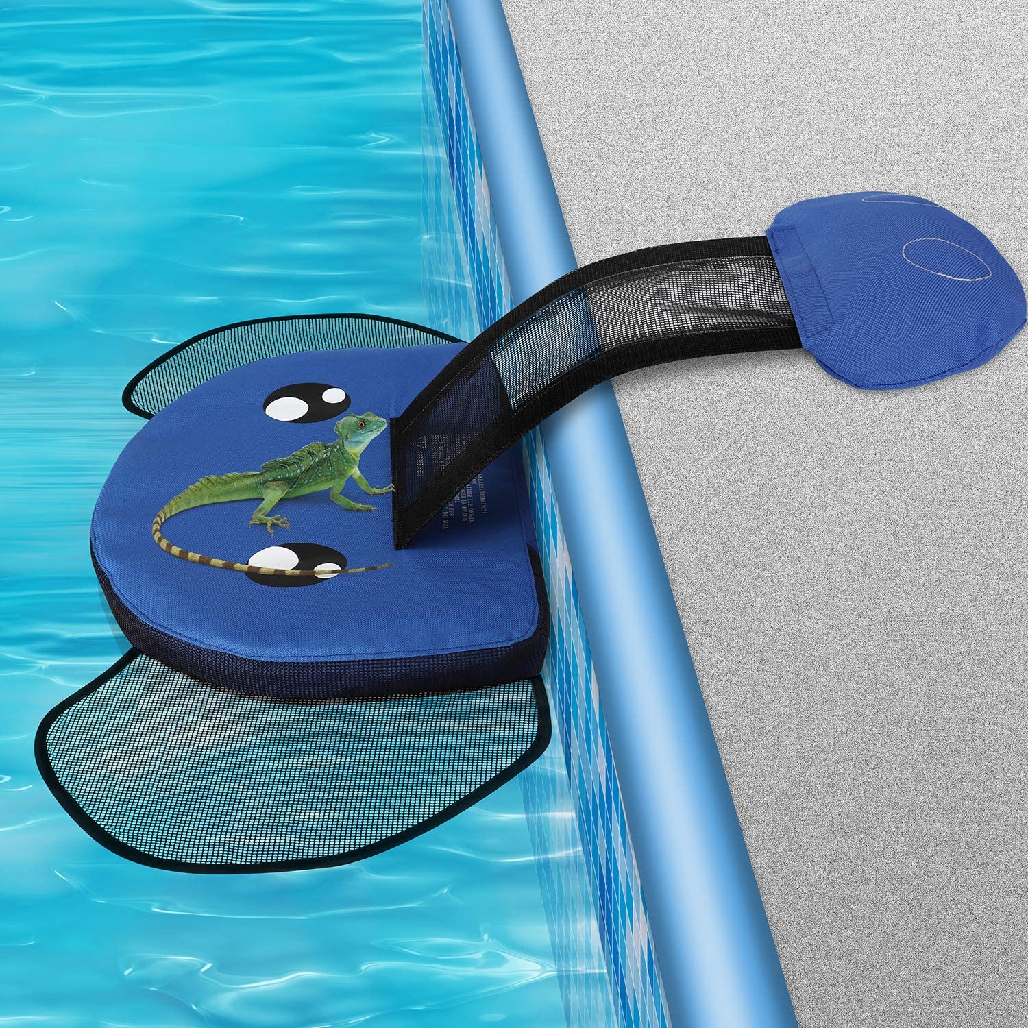 Elephant Shaped Pool Ramp Helps Frogs, Mice, and Other Critters Out Of Your Pool - Critter exit pool ramp