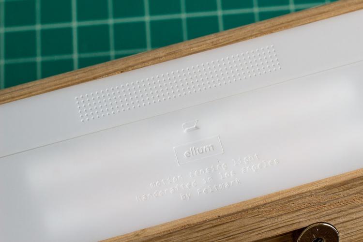 Ellum - Wooden Angled Motion Sensor Wall Lights