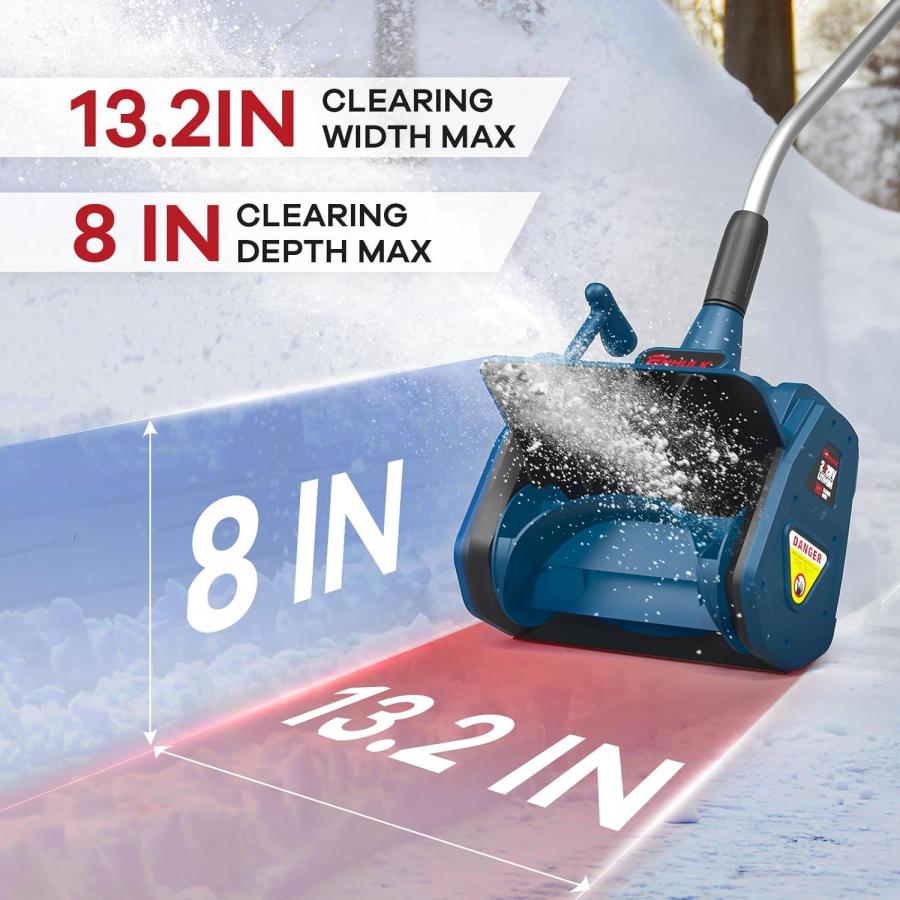 Enhulk Cordless Powered Snow Shovel