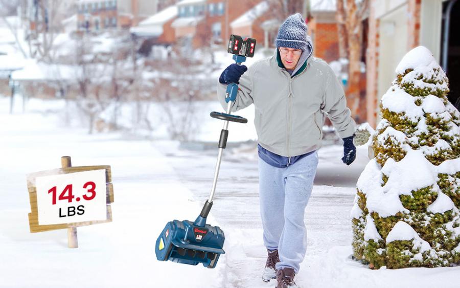 Enhulk Cordless Powered Snow Shovel