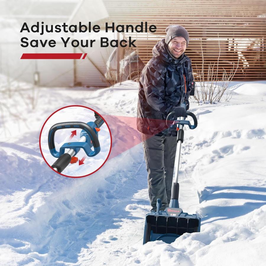 Enhulk Cordless Powered Snow Shovel