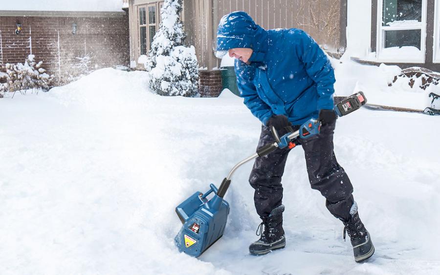 Enhulk Cordless Powered Snow Shovel