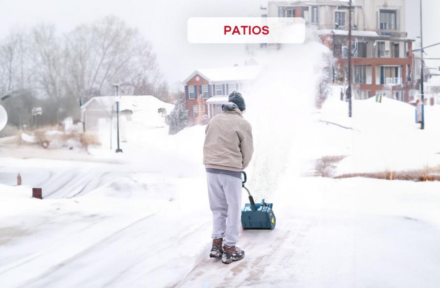 Enhulk Cordless Powered Snow Shovel