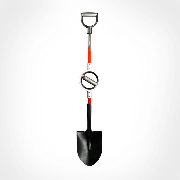Bosse Ergonomic Adjustable Snow Shovel