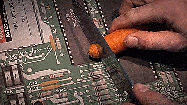 Motherboard Cutting Board - Computer Geek Funny Chopping Board