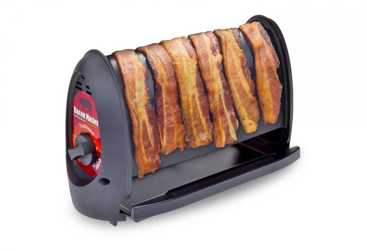 Bacon Nation Bacon Master Bacon Toaster - Vertical bacon cooker