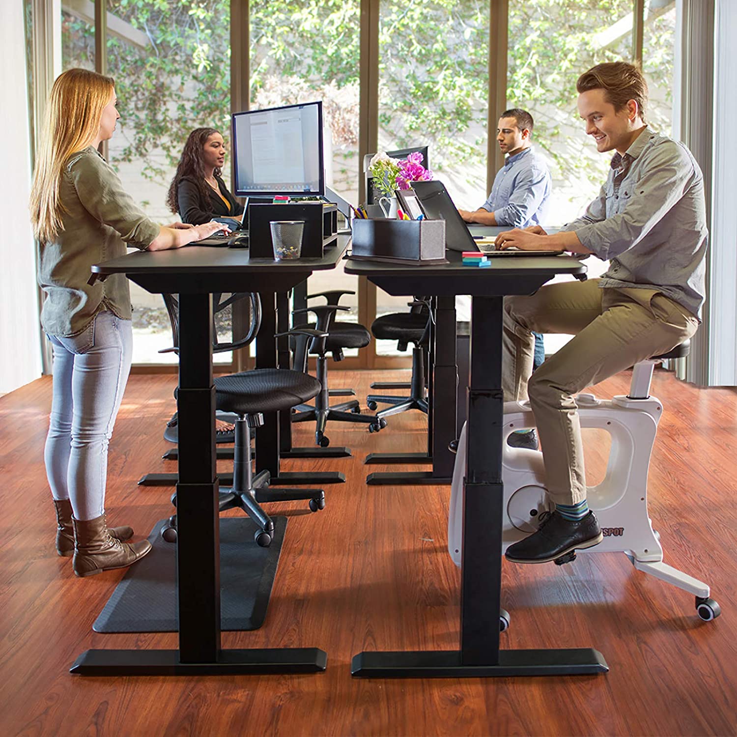 Office discount bike desk