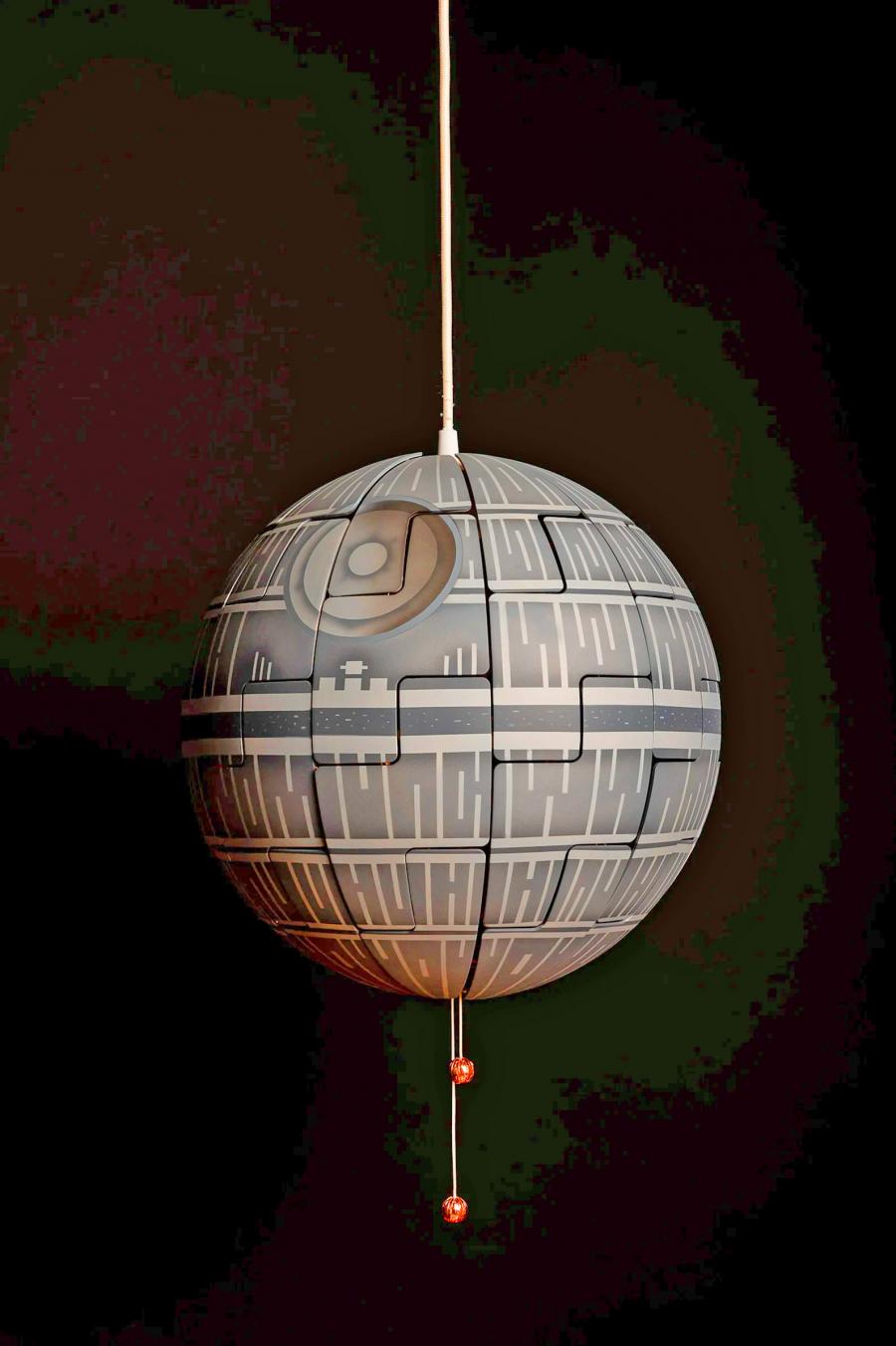 Exploding Death Star Lamp