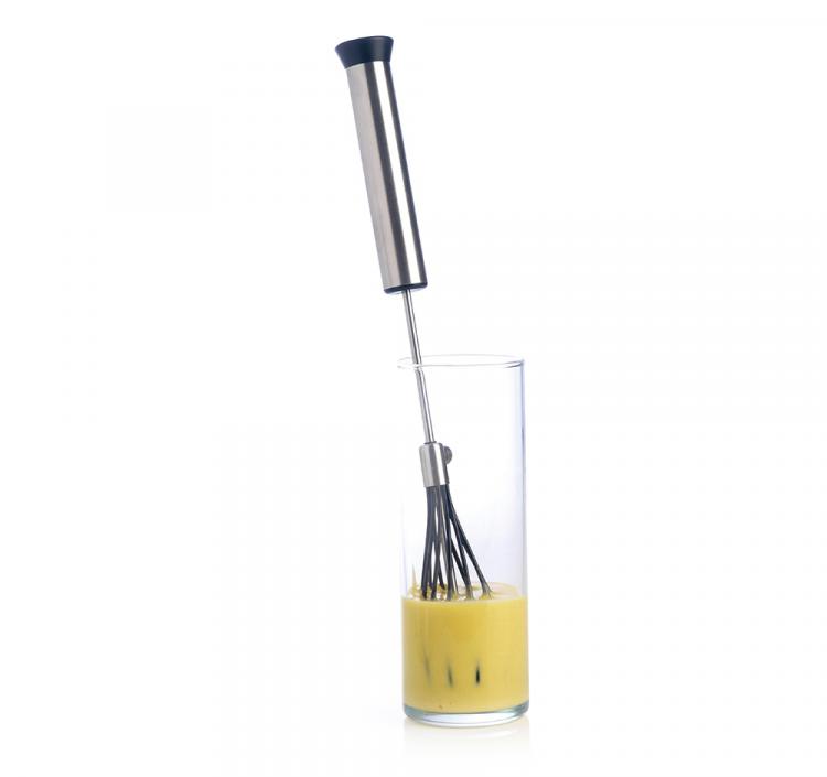 Mastrad Express Whisk - Hand Powered Automatic twisting whisk - hand powered mixer whisk - hand pump whisk