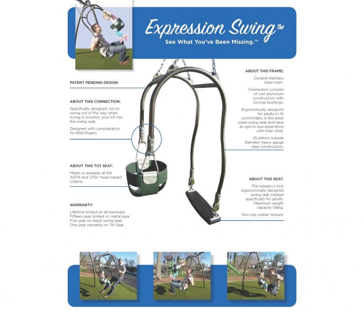 Expression Swing - Parenting Swing Lets You Swing With Your Baby Eye-to-Eye