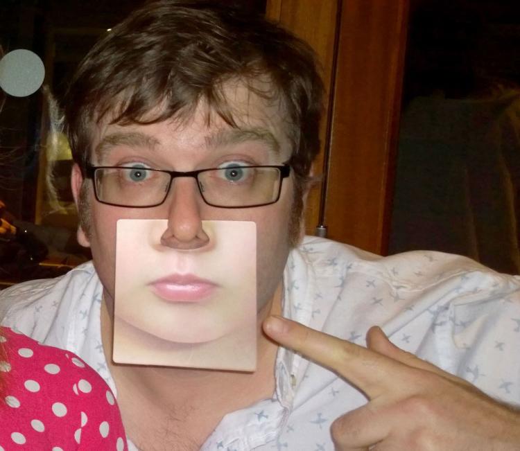 Face Mats - Face Coasters - Funny Face Nose Clips