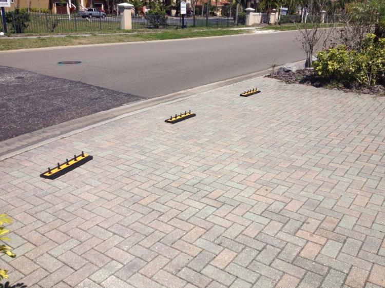 Fake Car Spikes To Prevent Cars From Driving Where You Don't Want Them