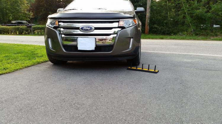 Fake Car Spikes To Prevent Cars From Driving Where You Don't Want Them