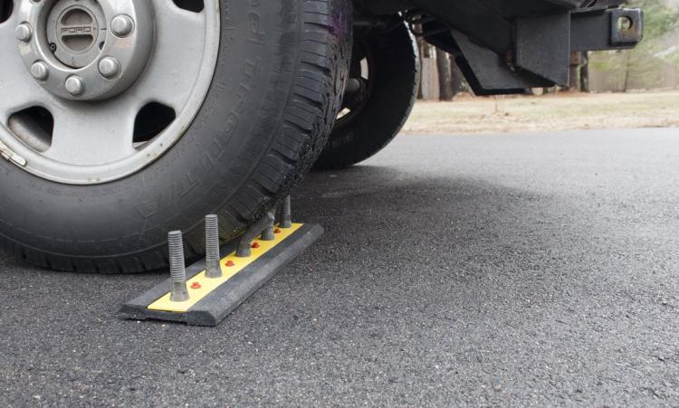 Fake Car Spikes To Prevent Cars From Driving Where You Don't Want Them