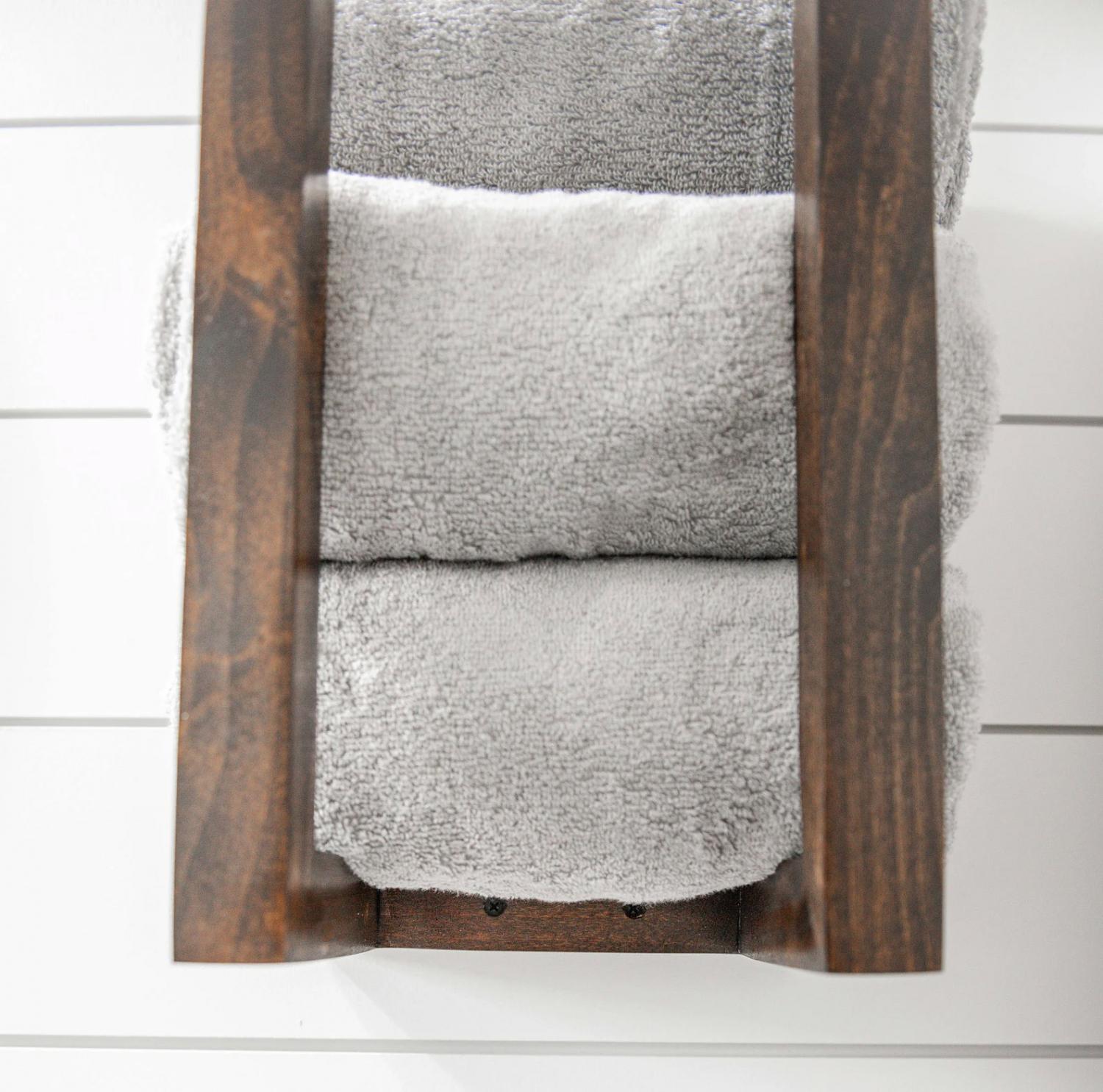 Farmhouse Style Towel Rack