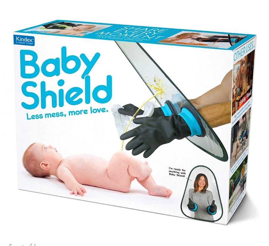 The Baby Shield Offers Less Mess and More Love When Handling Your Baby