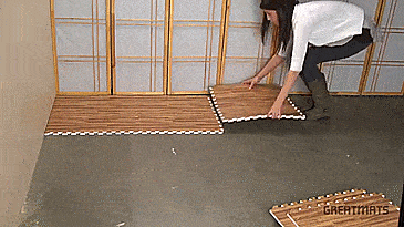 Faux Hardwood Floor Interlocking Foam, Fake Hardwood Floor