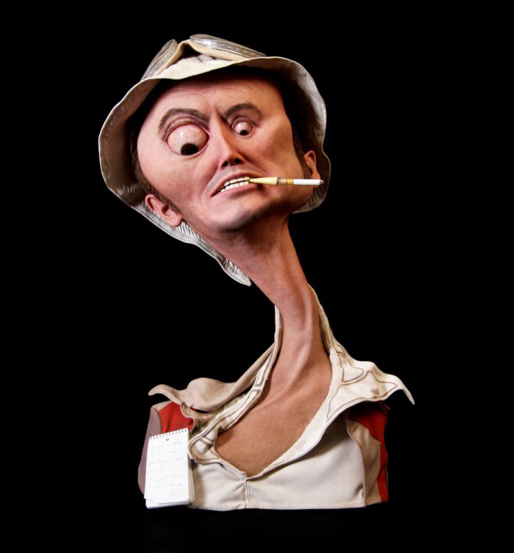 Fear and Loathing Realistic Sculpture