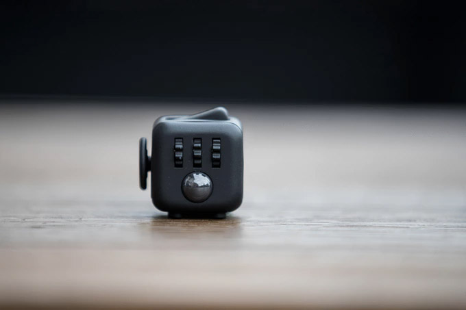 Fidget Cube: A Cube Shaped Toy Filled With Things To Fidget With