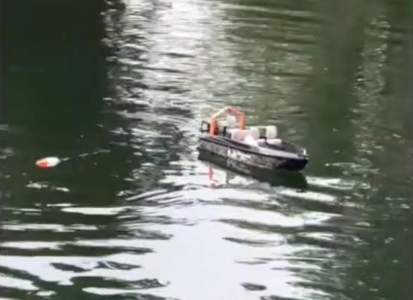 Remote Control Boat That Catches Fish