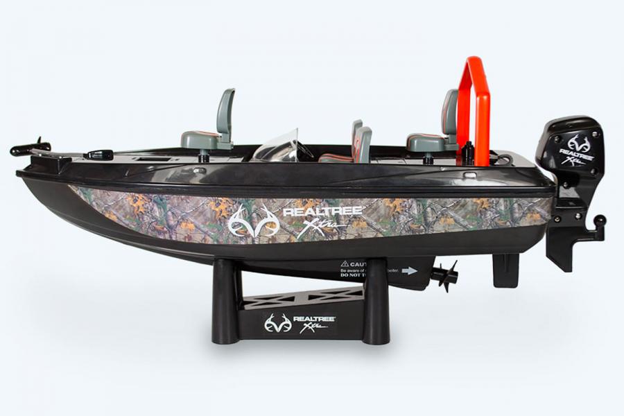 Buy Bear River Remote Control Real Tree Camo Bass Fishing Boat - Catch up  to 2 Pd Fish Online at desertcartBahamas