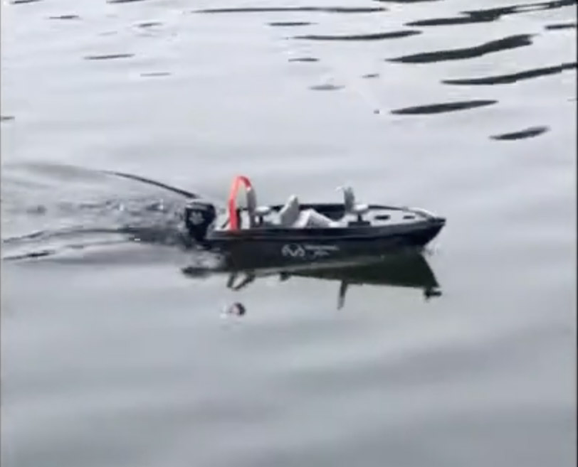 RC Boat Fishing Challenge! It Actually Catches Fish! 