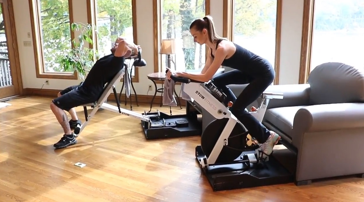 sofa exercise bike