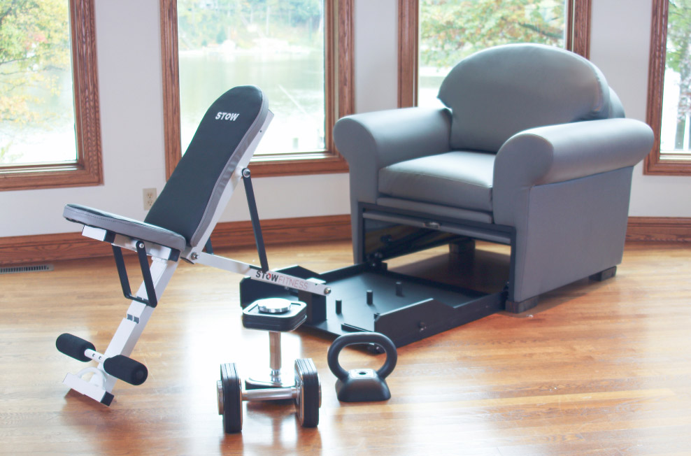 exercise bike furniture spaceplan