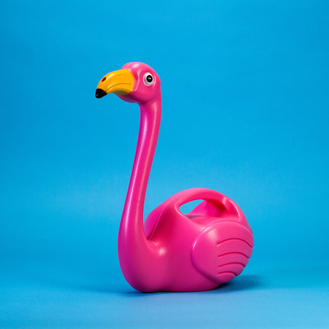 Flamingo Watering Can - Flamingo Garden Waterer